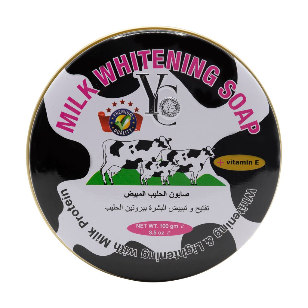 Soap Milk Whitening In Metal Box 100G