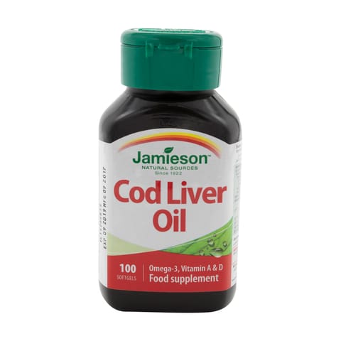 Cod Liver Oil 100 Capsules