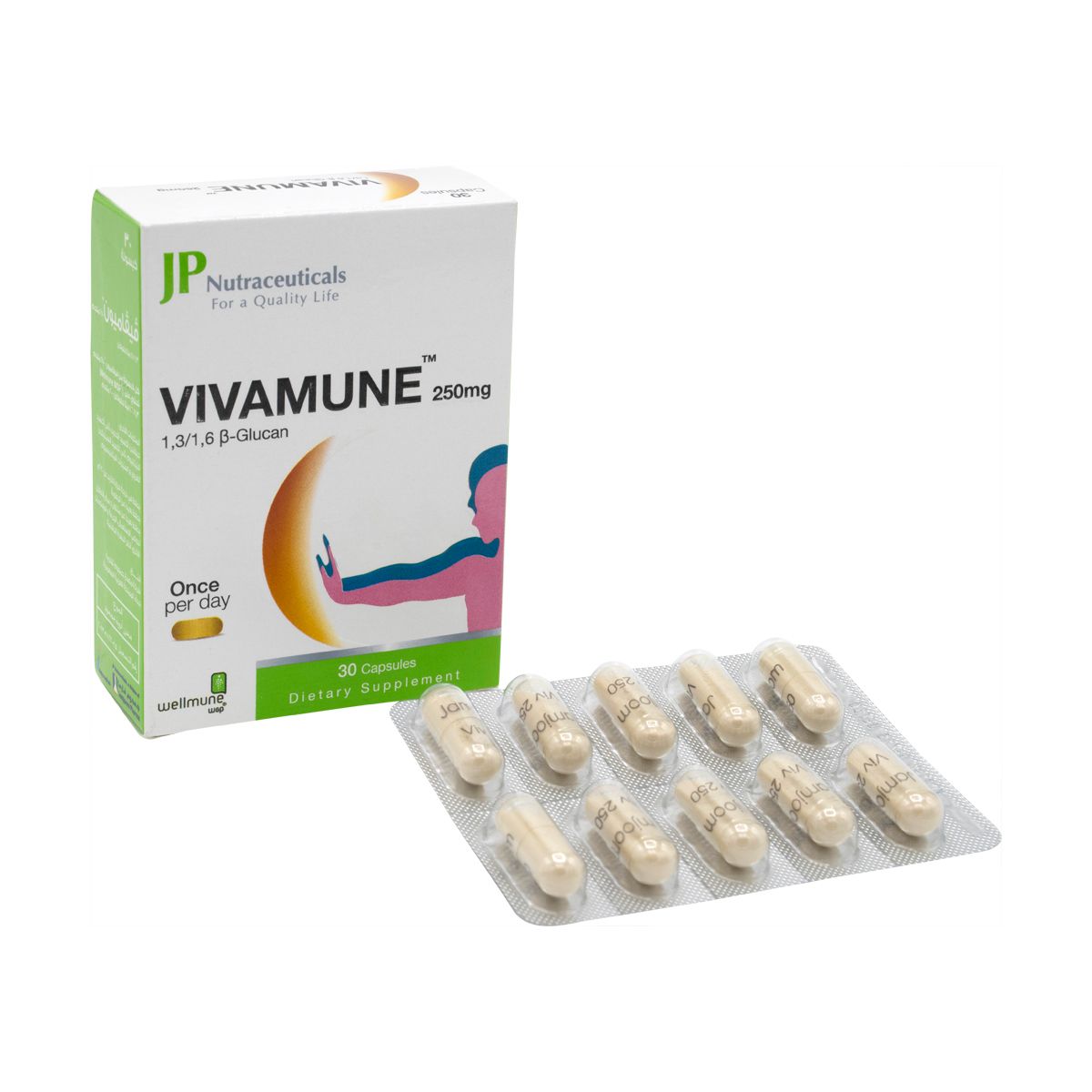 JP Vivamune 250 mg Capsule 30pcs