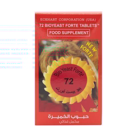 Eckhart Corp.72 Bio Yeast Forte Tablets