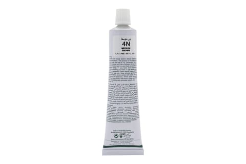 Olia, 4.0 Dark Brown, No Ammonia Permanent Haircolor, with 60% Oils