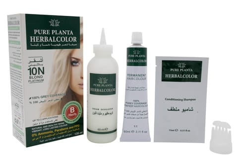 ARGAN  HAIR COLORING OIL KIT / BLACK 1.0