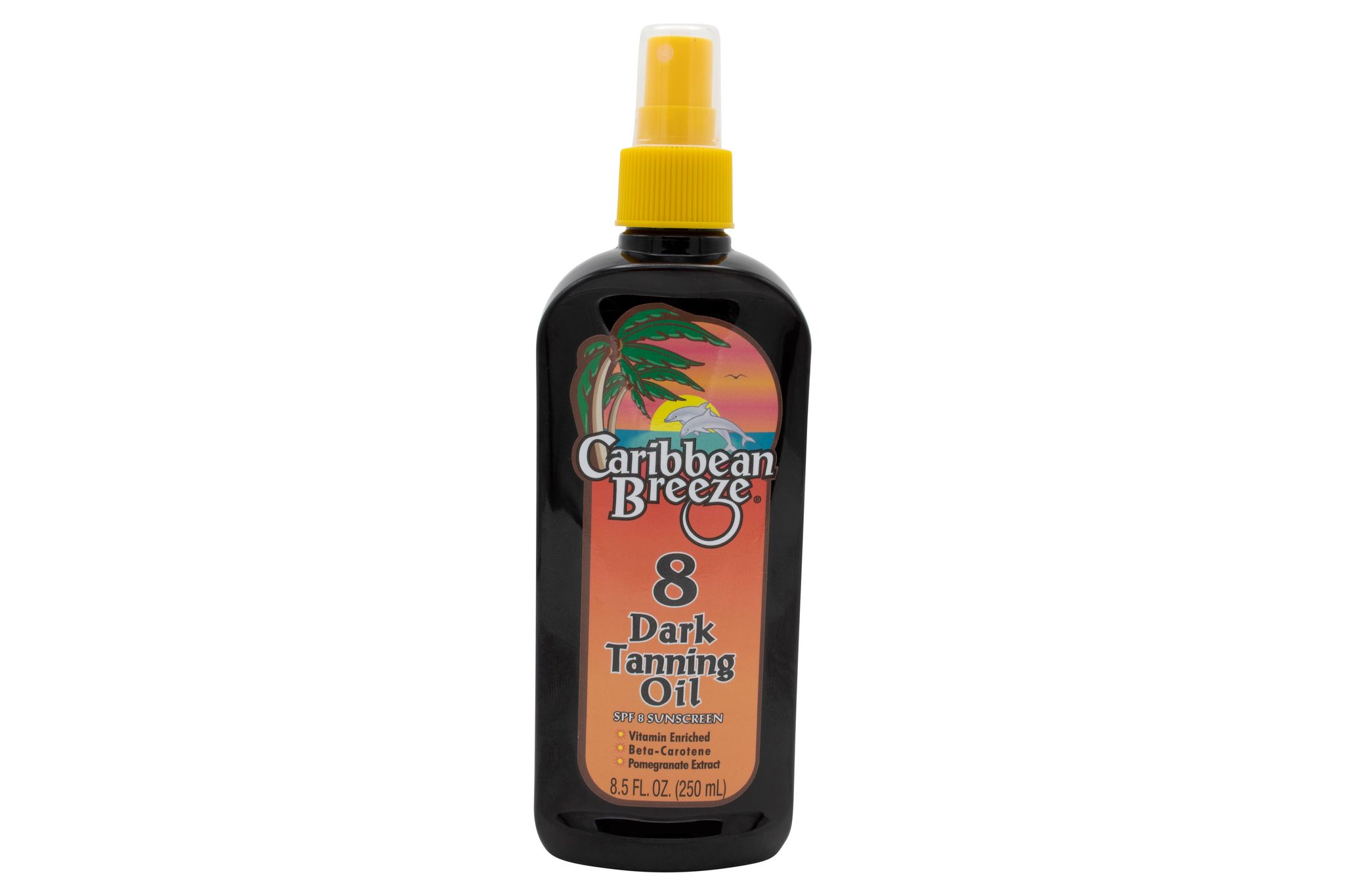 Protective Dark Tanning Oil Spf 8 -250ml