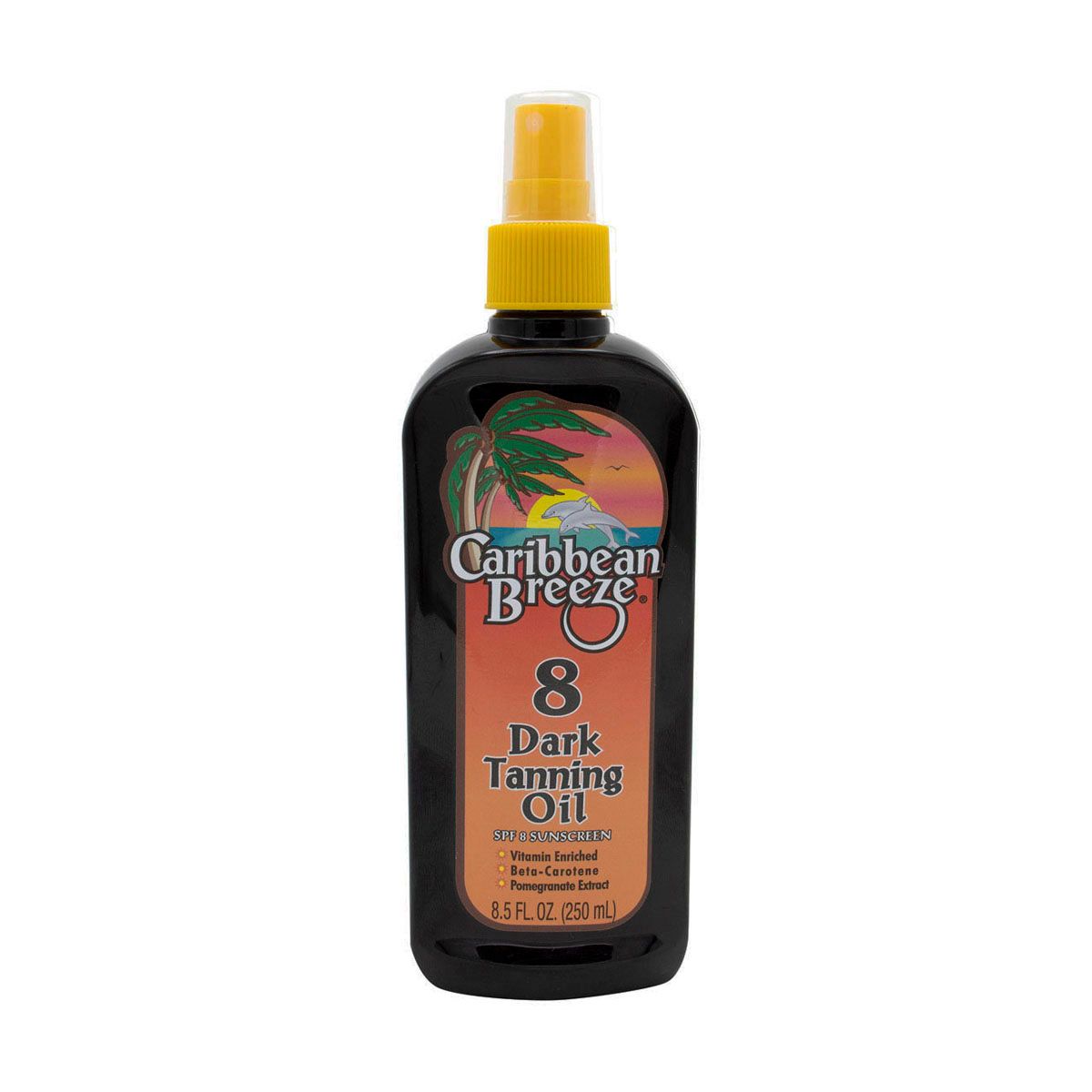 Protective Dark Tanning Oil Spf 8 -250ml