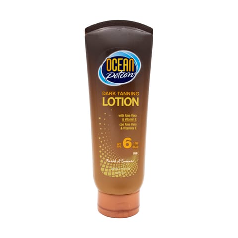 Dark Tanning Lotion SPF 6 With Aloe Vera & Vitamin E- 237ml