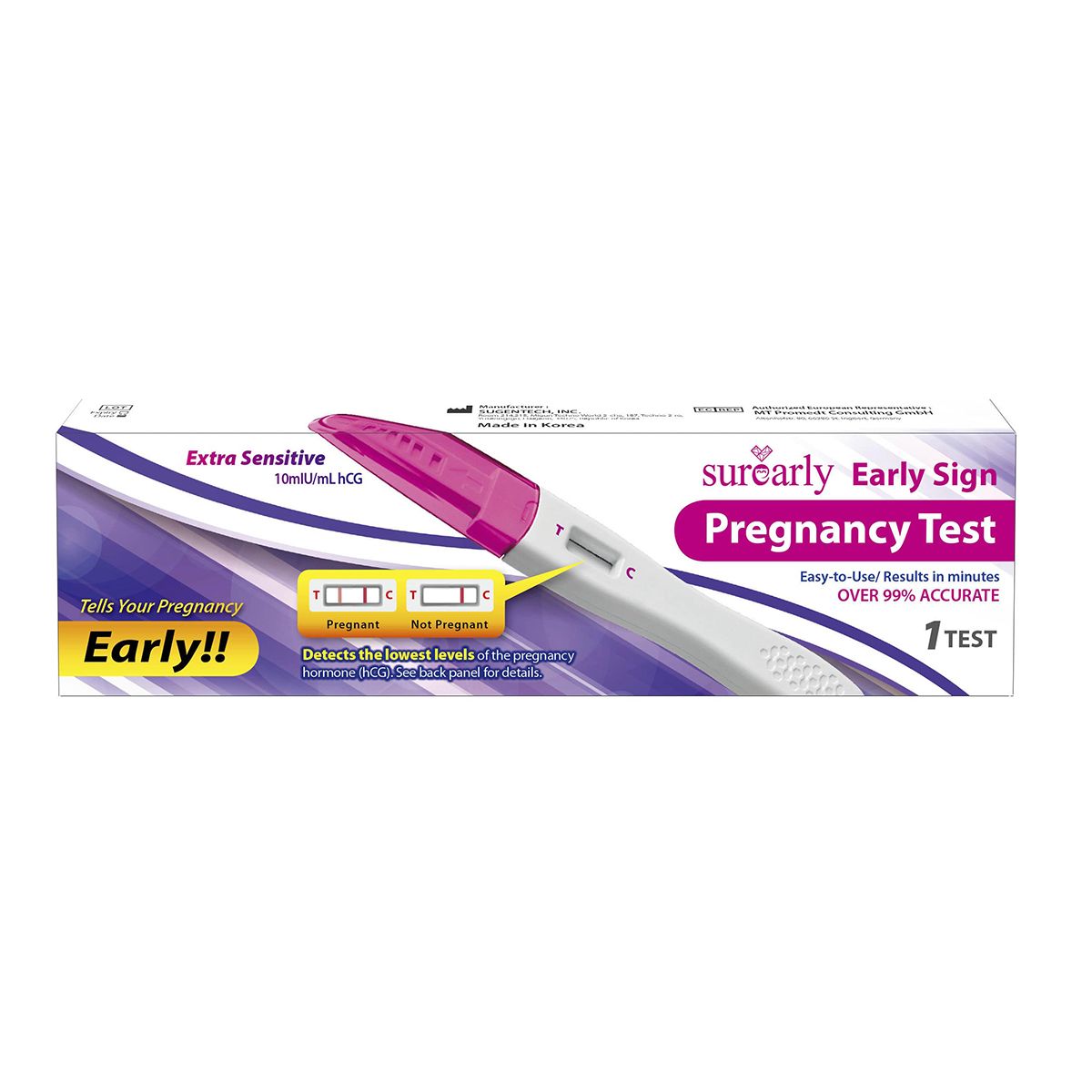 Surearly Pregnancy Early Sign 1 Tests
