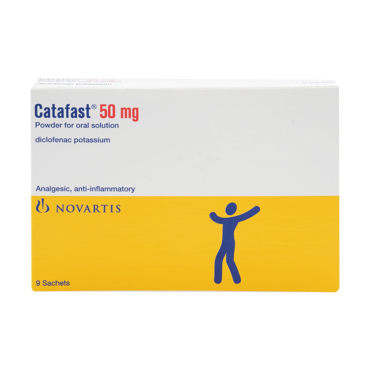 CATAFAST 50 Mg Sachet 9Pcs