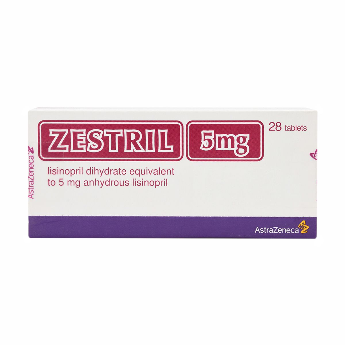 Zestril 5mg 28 Tab