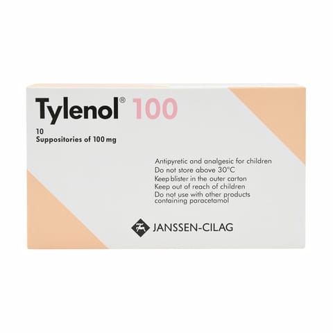 TYLENOL Tylenol 350mg Supp