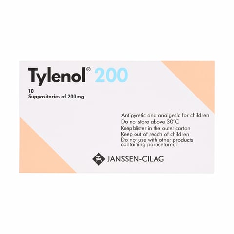 TYLENOL Tylenol 350mg Supp