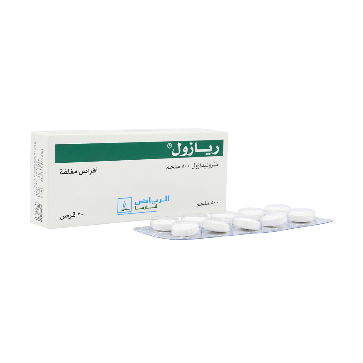 RIAZOL Riazole 500 mg 20 Tab