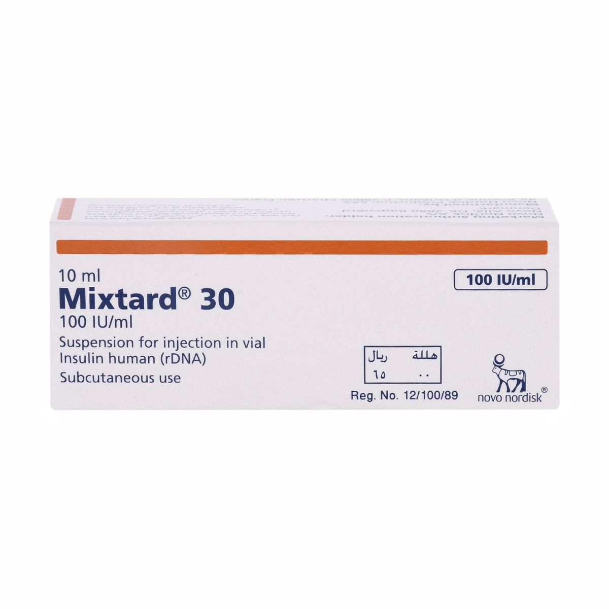 MIXTARD Mixtard 30 HM 100IU/ML Vial 10