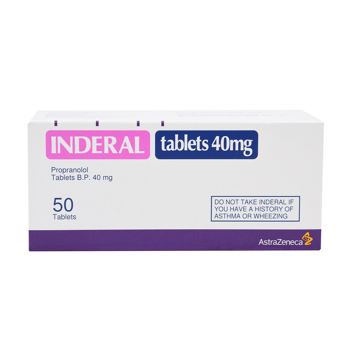 Inderal 40 mg 50 Tab