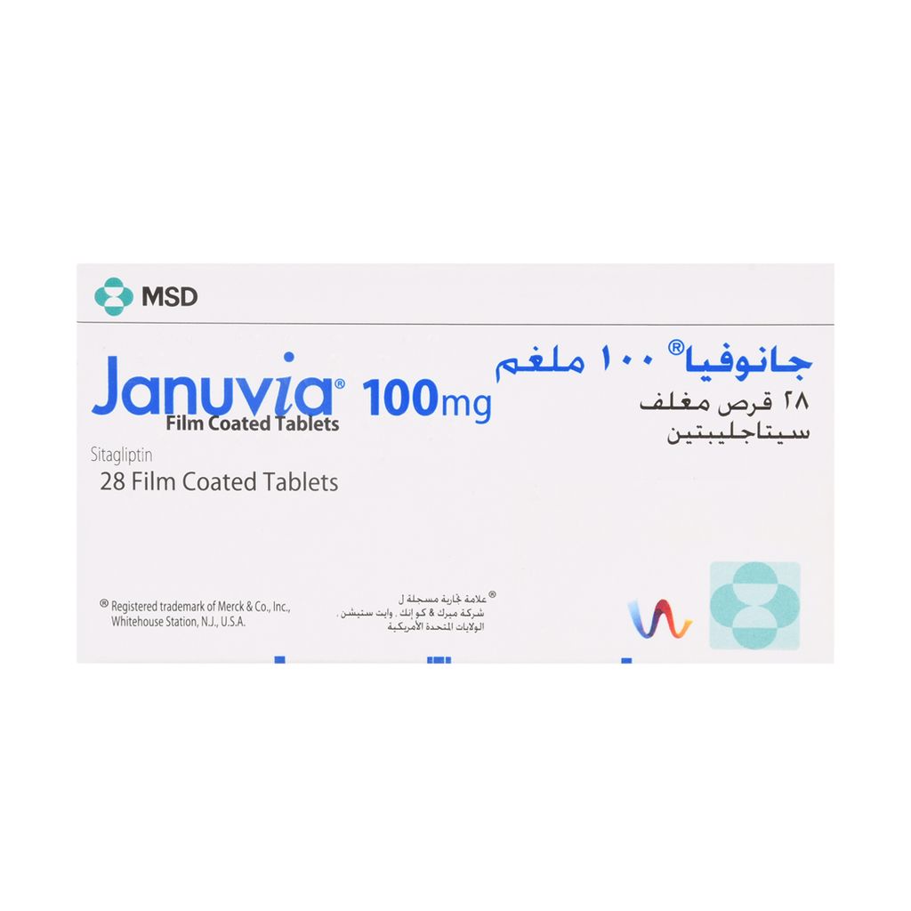 JANUVIA Januvia 100mg 28 Tab