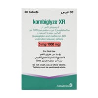 KOMBIGLYZE Kombiglyze 5/1000 mg 30 Tab