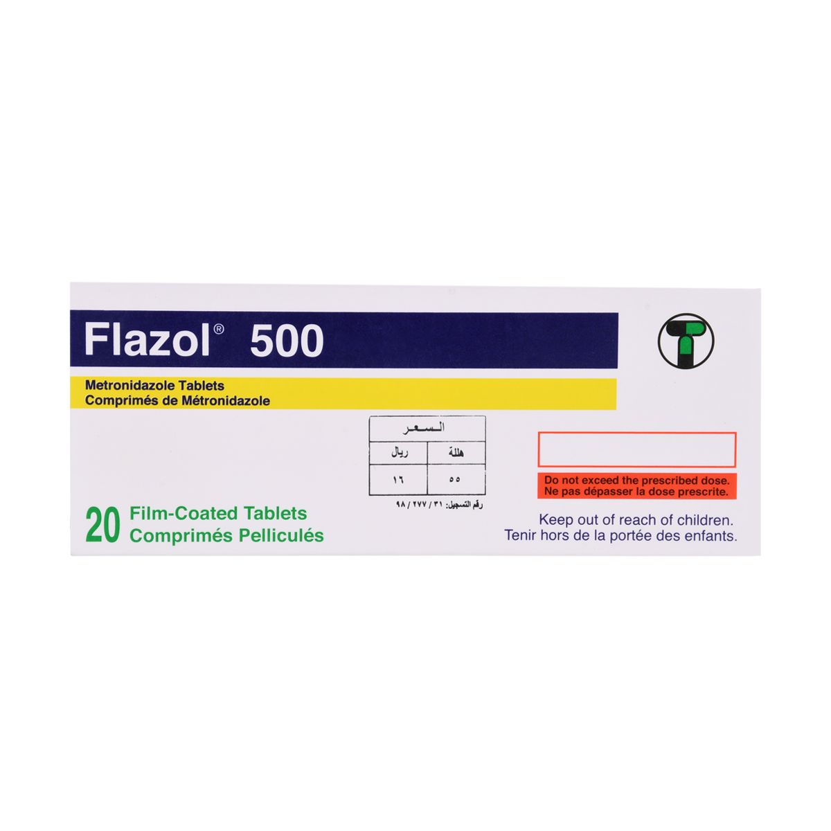 Flazol 500mg 20 Tab