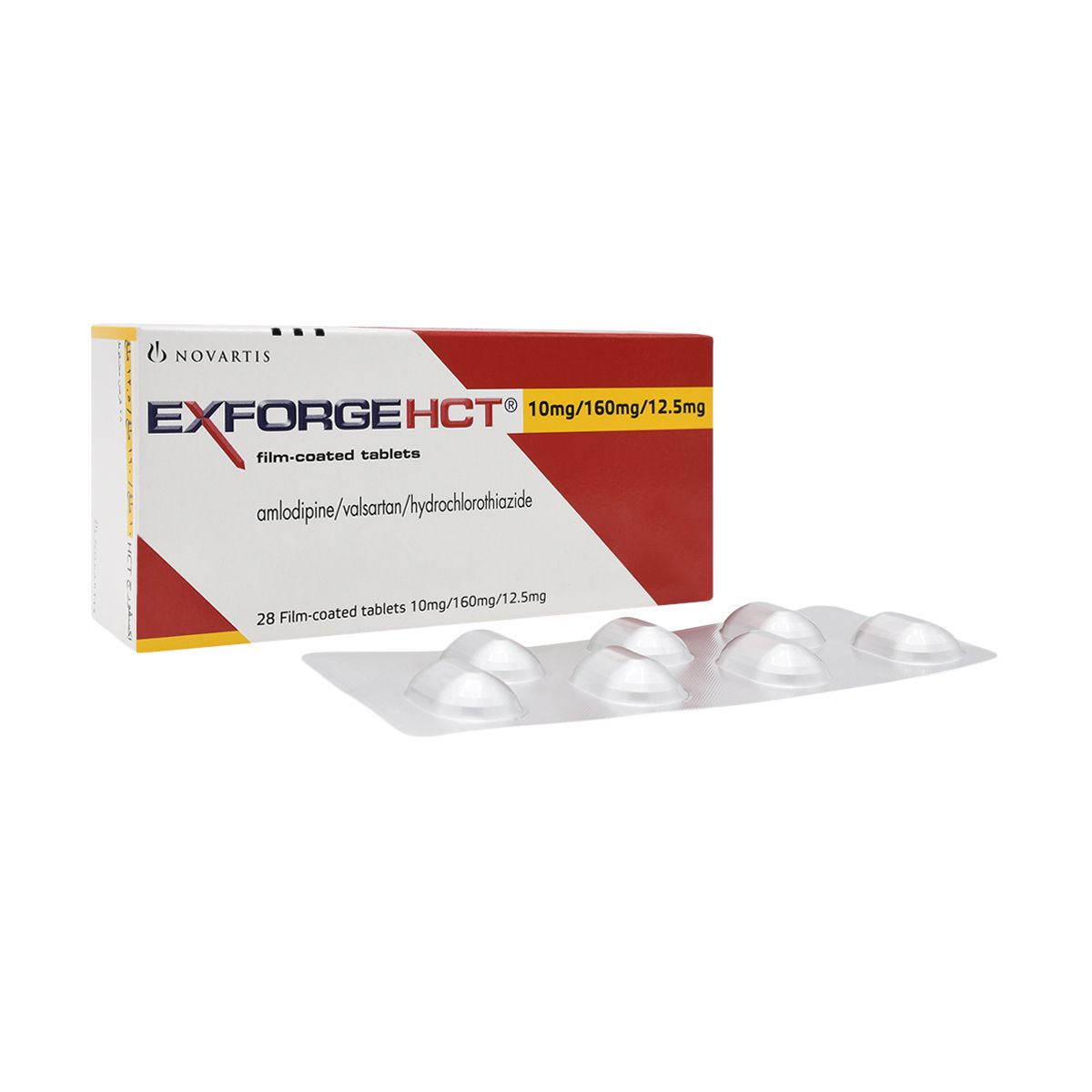 EXFORGE Exforge HCT10mg/160/12.5mg tab