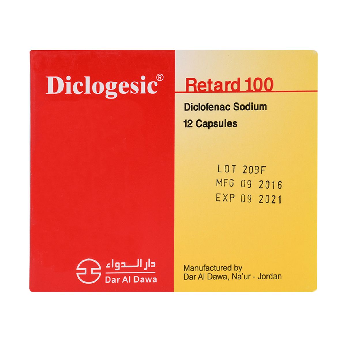 DICLOGESIC Diclogesic Ret 100mg 12 Cap