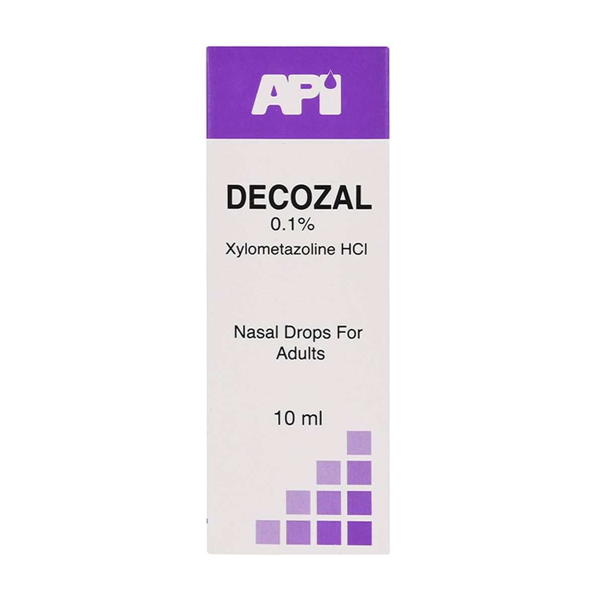 DECOZAL Decozal 0.1% Nasal Drops 10ml