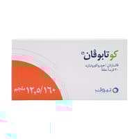 CO TABUVAN Co-Tabuvan 160/12.5mg 30 Tab