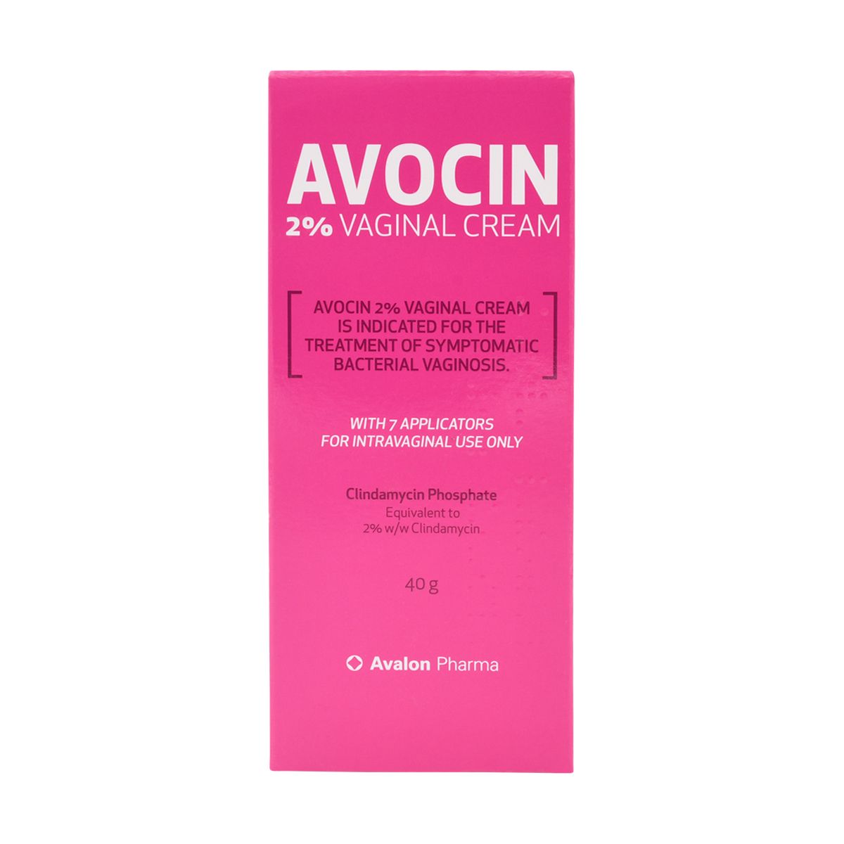 AVALON Avocin 2% Cream 40G