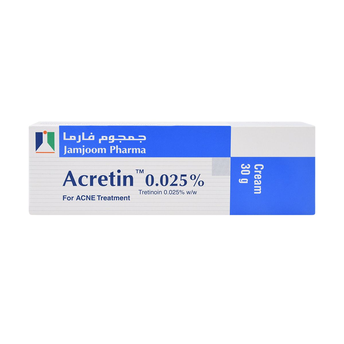 Acretin 0.025% Cream 30g
