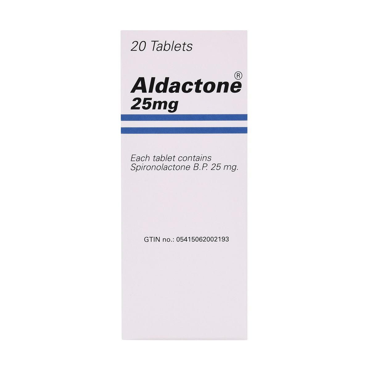 Aldactone 25 mg 20 Tab