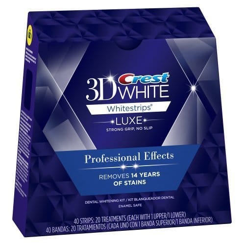 Whitestrips Professional Effects