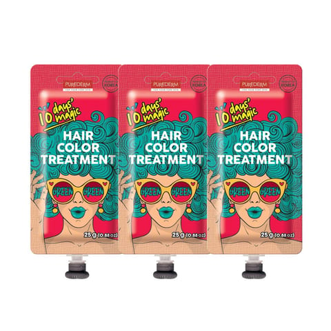 PUREDERM HAIR COLOR TREATMENT RED