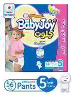 Culotte Giant,Junior 5, 56 Count,15-22 Kg