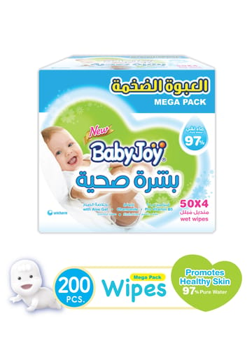 Babyjoy Wipes Healthy Skin,200 Wipes