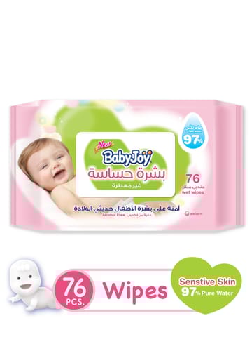 Sensitive Wipes 76 Wipes