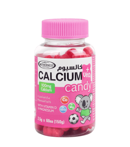 Calcuim + Vitamin D 60 Pcs-Sugar Free