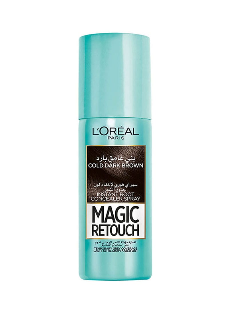 Magic Retouch Instant Root Concealer Spray Dark Brown 75 ml