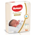 Huggies Extra Care Newborn, Size 1, Up to 5 kg, Jumbo Pack, 64 Diapers