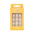 Press-On Nails Oval French Natural #15