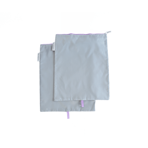 Shoe Bags (Set Of 2) - Purple