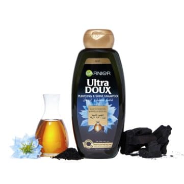 Ultra Doux Black Charcoal & Nigella Seed Oil Purifying & Shine Shampoo 600ml