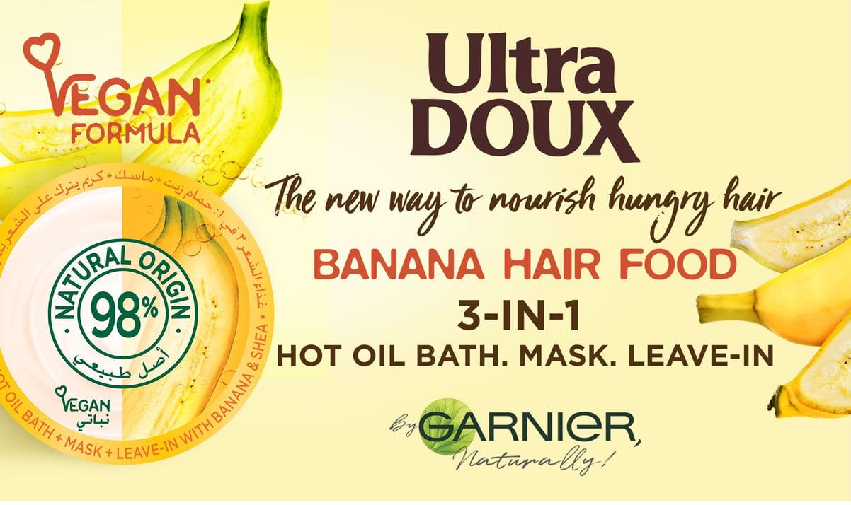 Ultra Doux Nourishing Banana 3-in-1 Hair Food For Dry Hair  390ml