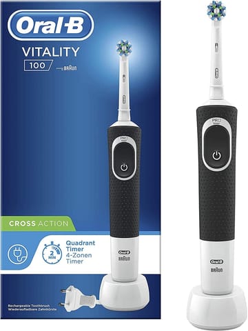 Vitality Toothbrush/Timer Black