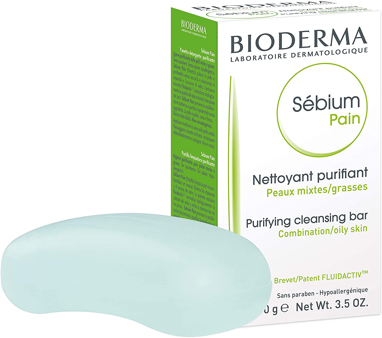 BIODERMA Purifying cleansing Soap Bar - 100 gm
