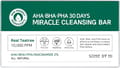 صابون المعجزة باحماض الفا وبيتا وبولي هيدروكسي 30 يوم لتنظيف البشرة من95ج