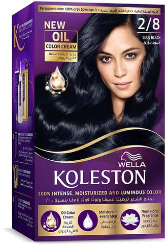 Color Cream Hair Color 2/8 Blue Black