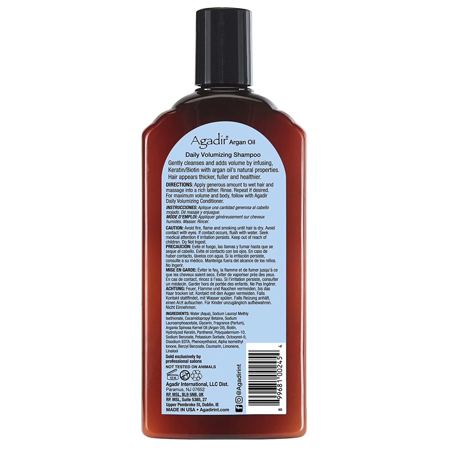 Argan Oil Daily Volumizing Shampoo 366 ml