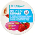 Lot Of 3 Broadway Nail Polish Remover 32 Pads - 36B Strawberry