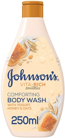 Vita-Rich Comforting Body Wash Yogurt, Honey & Oats, 250 ml