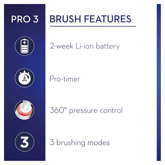 Pro 3 3000 BK Electric Toothbrush