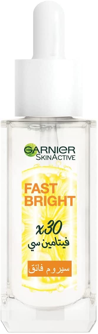 GARNIER SkinActive Fast Bright 30x VITAMIN C Anti Dark Spot Serum - 30ml