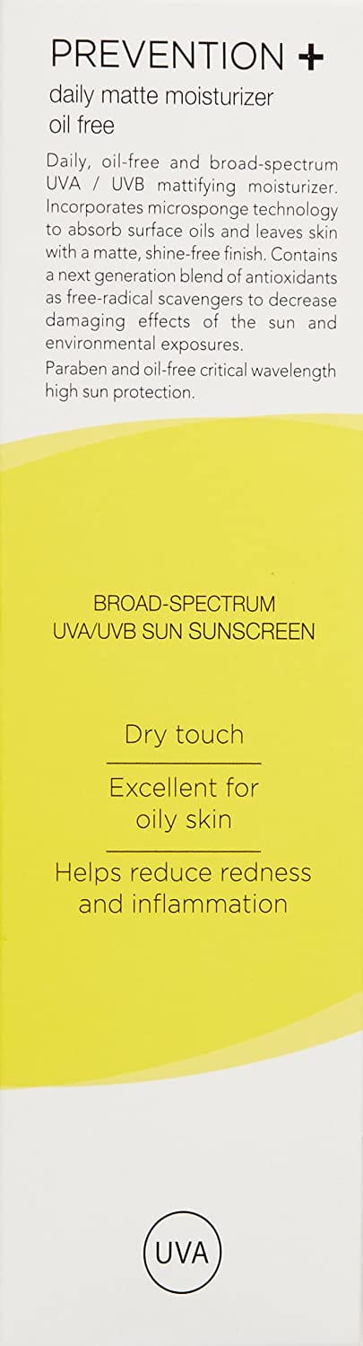 Prevention+ Daily Matte Moisturizer Oil-Free SPF 30 Sunscreen