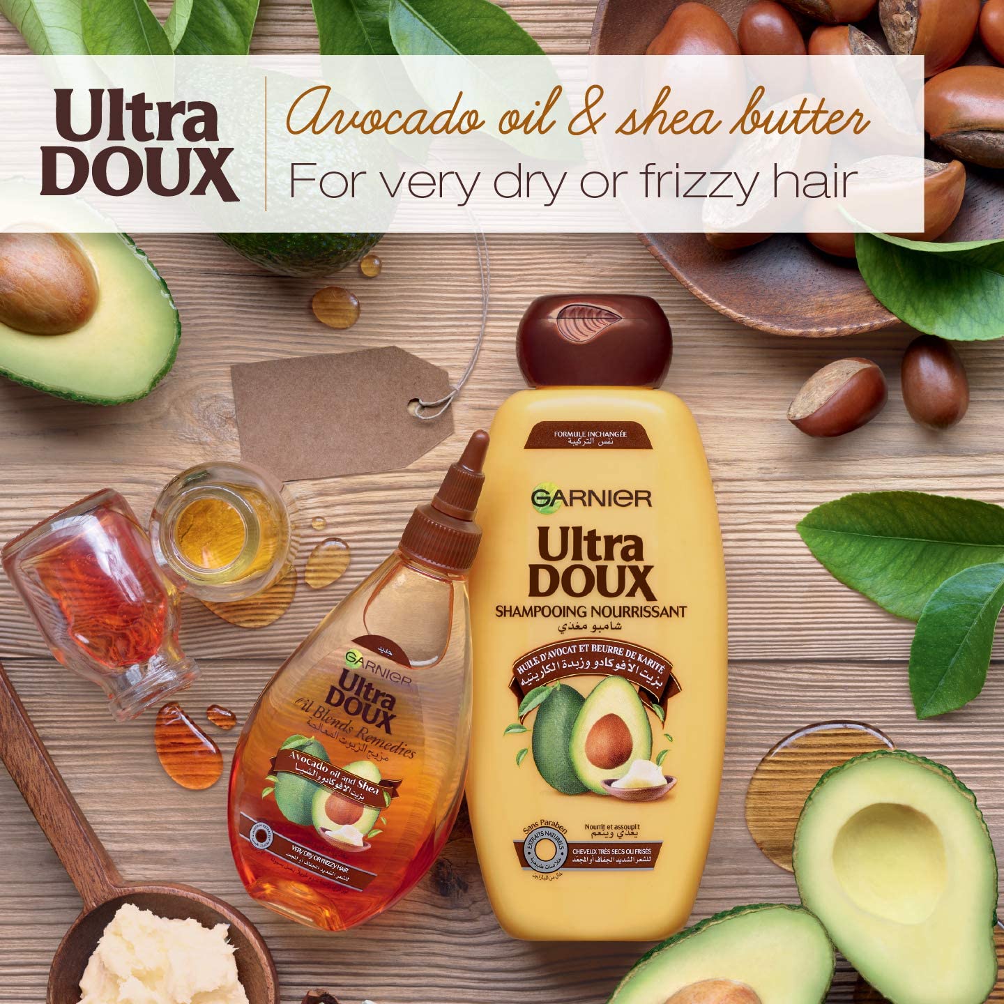 Ultra Doux Avocado & Shea Butter Conditioner, 400 ml